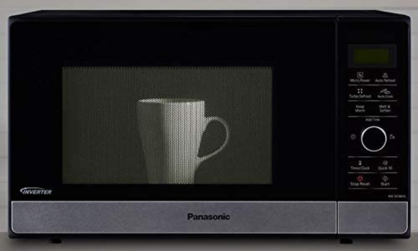 Panasonic 23L 1000W Inverter Microwave Oven, Stainless Steel (NN-SD38HSQPQ) image number 4