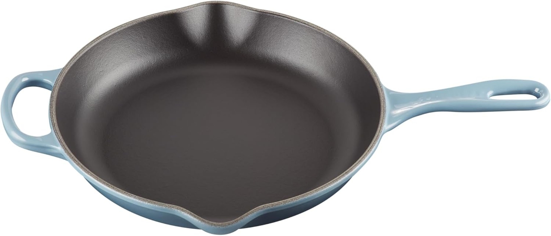 Le Creuset Enamelled Cast Iron Skillet 26Cm Chambray image number 2
