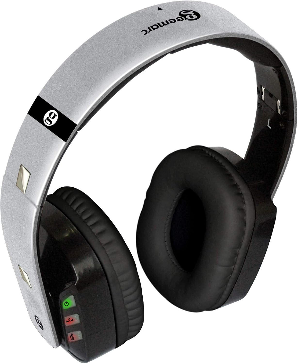 Geemarc CL7400 Headphones with Optical Connection and Amplified Volume for Televisions, Mobile Phones and Computers for Seniors and Hearing Impaired People - Low or Strong Hearing Loss - Version DE image number 2