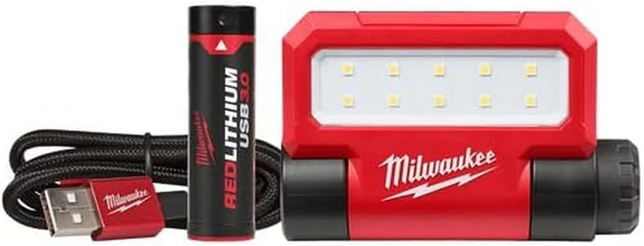 Milwaukee 4V Redlithium USB Folding Flood Light