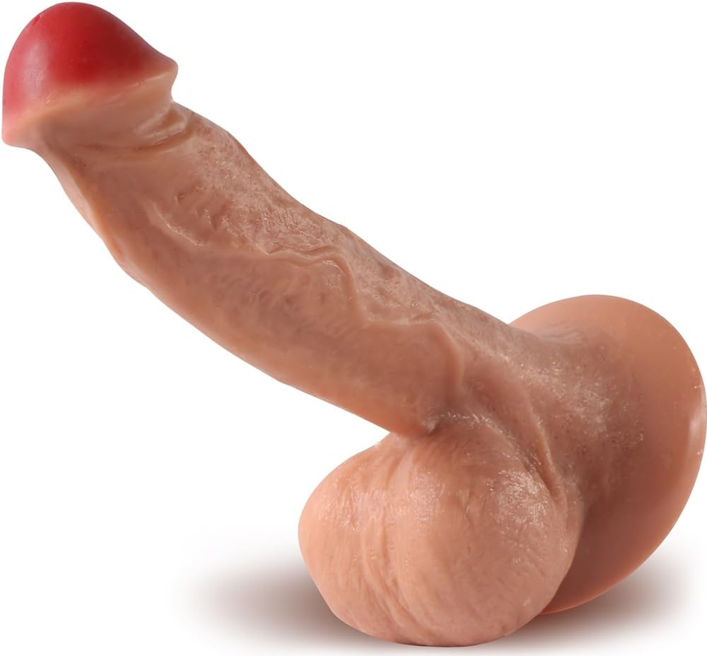 Realistic Dildo Dildos 10Inch Sex Toy Sex Toy for Adult Women Men Anal G-Spot Stimulation Lifelike Soft Silicone Penis Large Auxiliary Partner Soft Portable Tool for Women Men image number 2