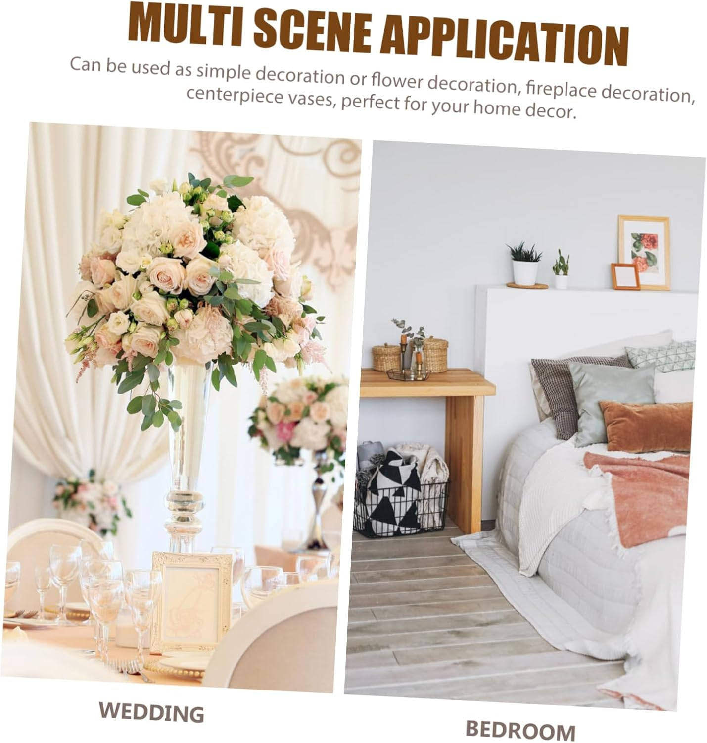 Cabilock Modern Ceramic Vase Decorative Flower Vase for Dried Flowers for Office Wedding and Home Decor Table Centerpiece for Farmhouse Style image number 4