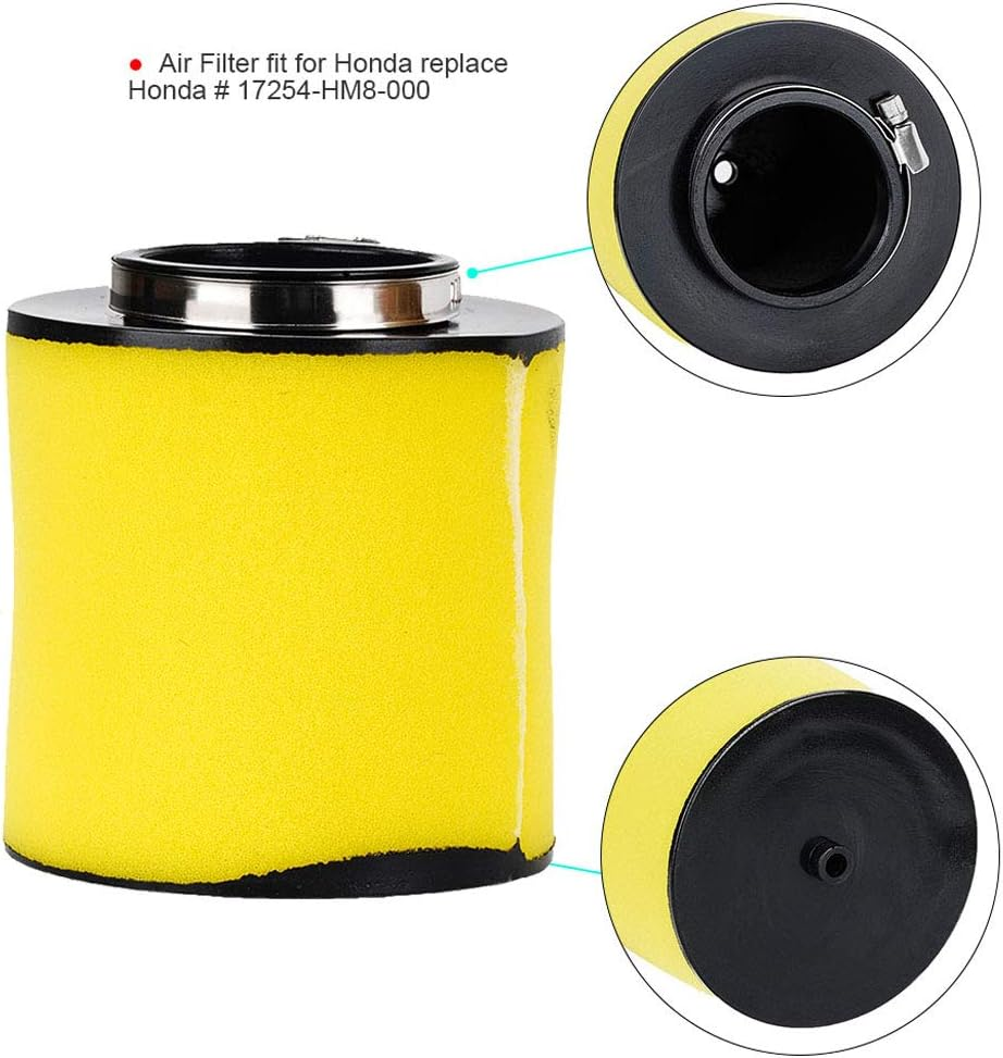HIFROM Air Filter for Honda ATV TRX250 TRX250TE Recon TRX250EX TRX250X Recon 250 17254-HM8-000 image number 4