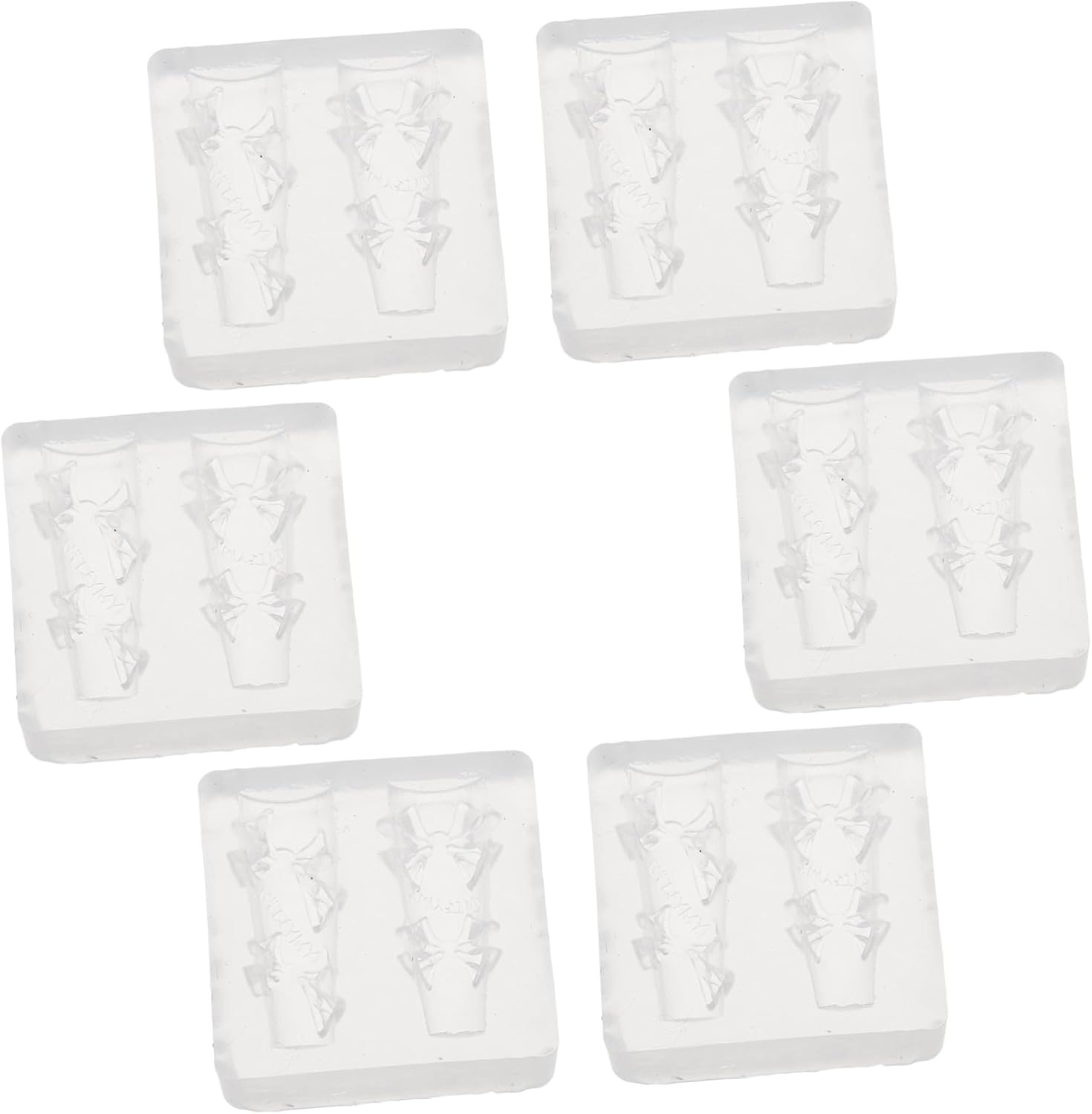 WOFASHPURET 30 Pcs Bow Silicone Mold for Nail Art Transparent Reusable Bowknot Stencil for DIY Resin Crafts Fast Resin Shaping Tool for Womens Fingertip Decoration image number 1