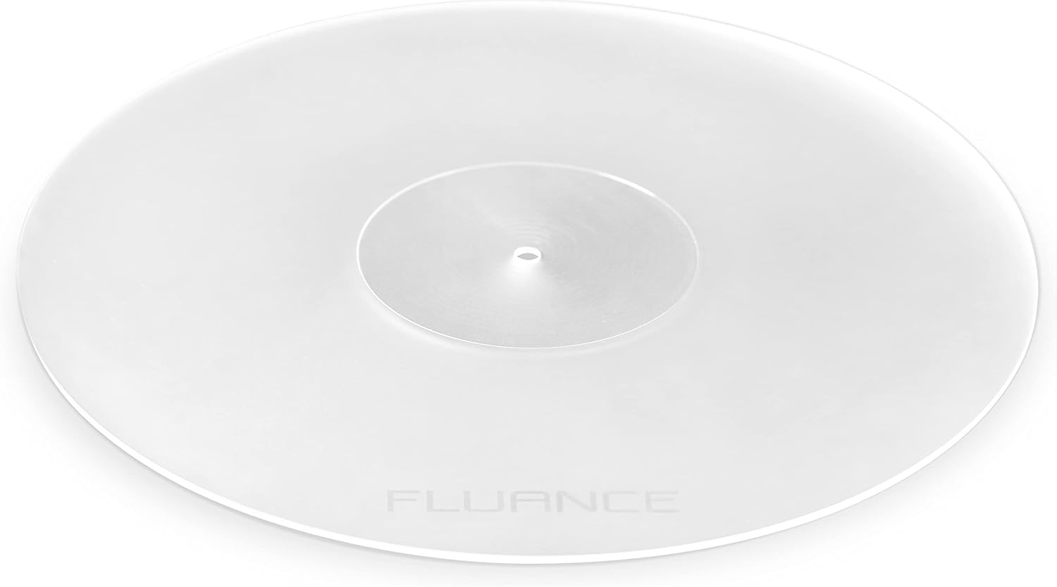 Fluance Acrylic Platter Mat for Turntables - Reduces Vibrations for Improved Sound Clarity for Vinyl Record Playback, Antistatic, Precision Machined, Compatible with 12" Record Players (PM50) image number 3