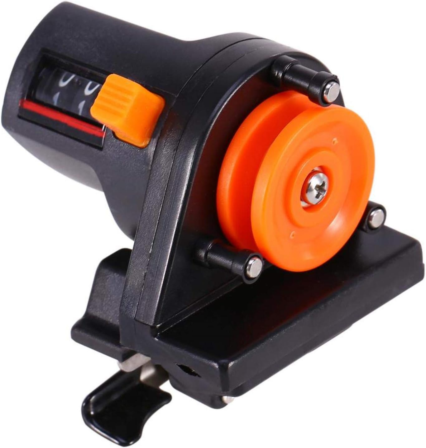 Fishing Line Counter, Fishing Line Winder Portable Spooler Machine Fishing Tool Accurate Manual Fishing Gear Accessories Display Length Gauge 0-999M