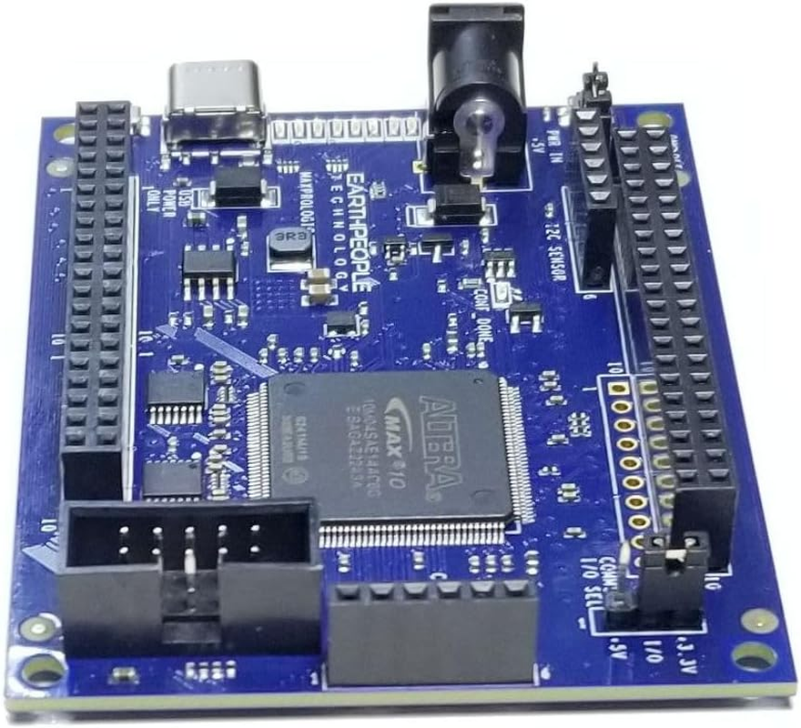 Earth People Technology Maxprologic - Intel/Altera MAX10 FPGA Dev Board - Bluetooth - Single Board Computer - Maxprologic image number 1