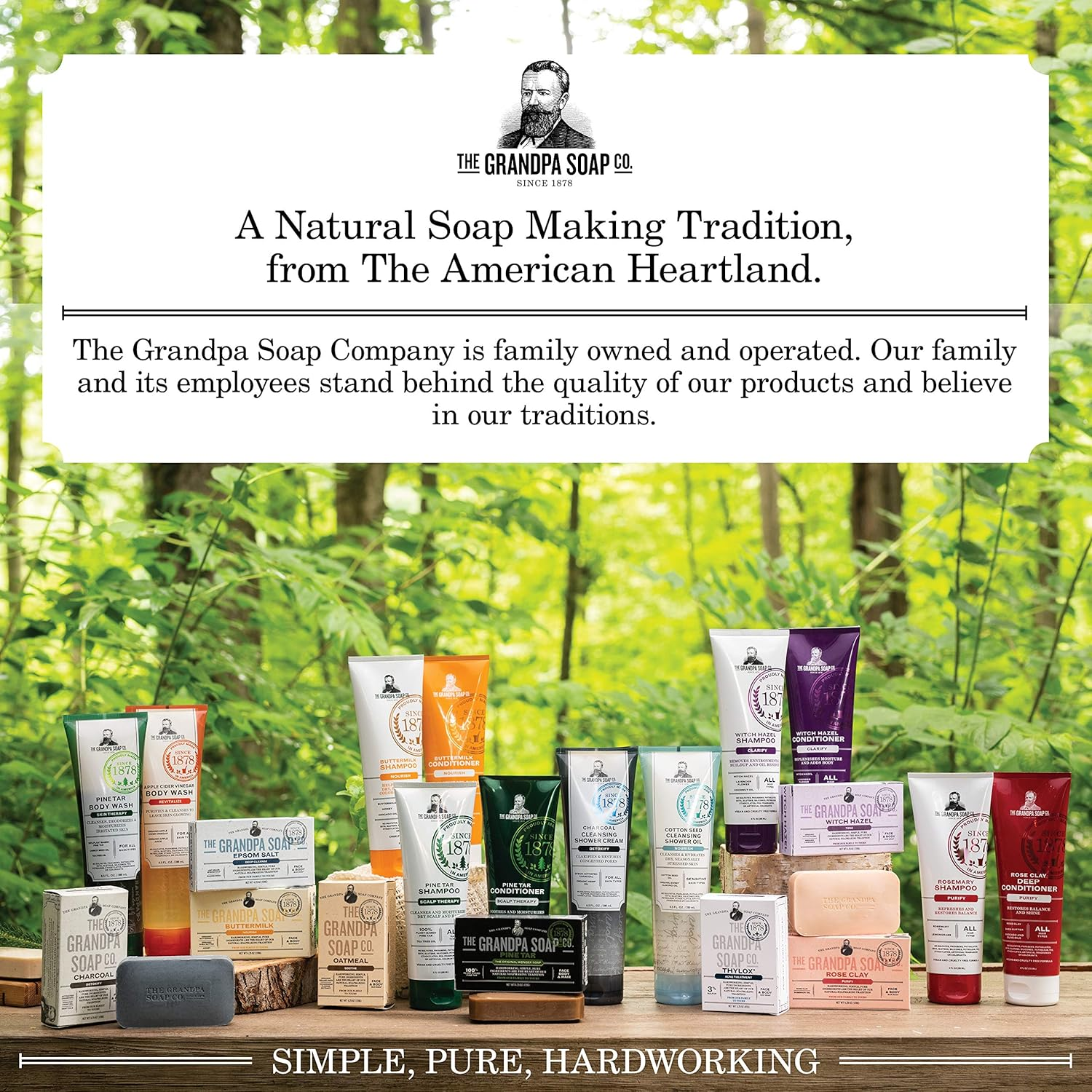 Grandpa'S Grandpas Soap Bar Witch Hazel, 4.25 Oz image number 3