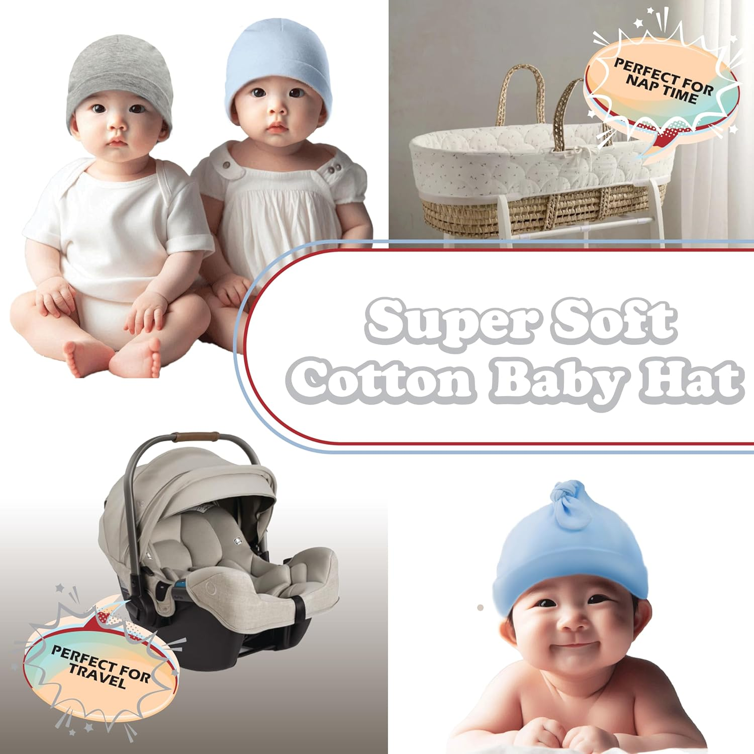 Soft Touch Plain Super Soft Cotton Hat