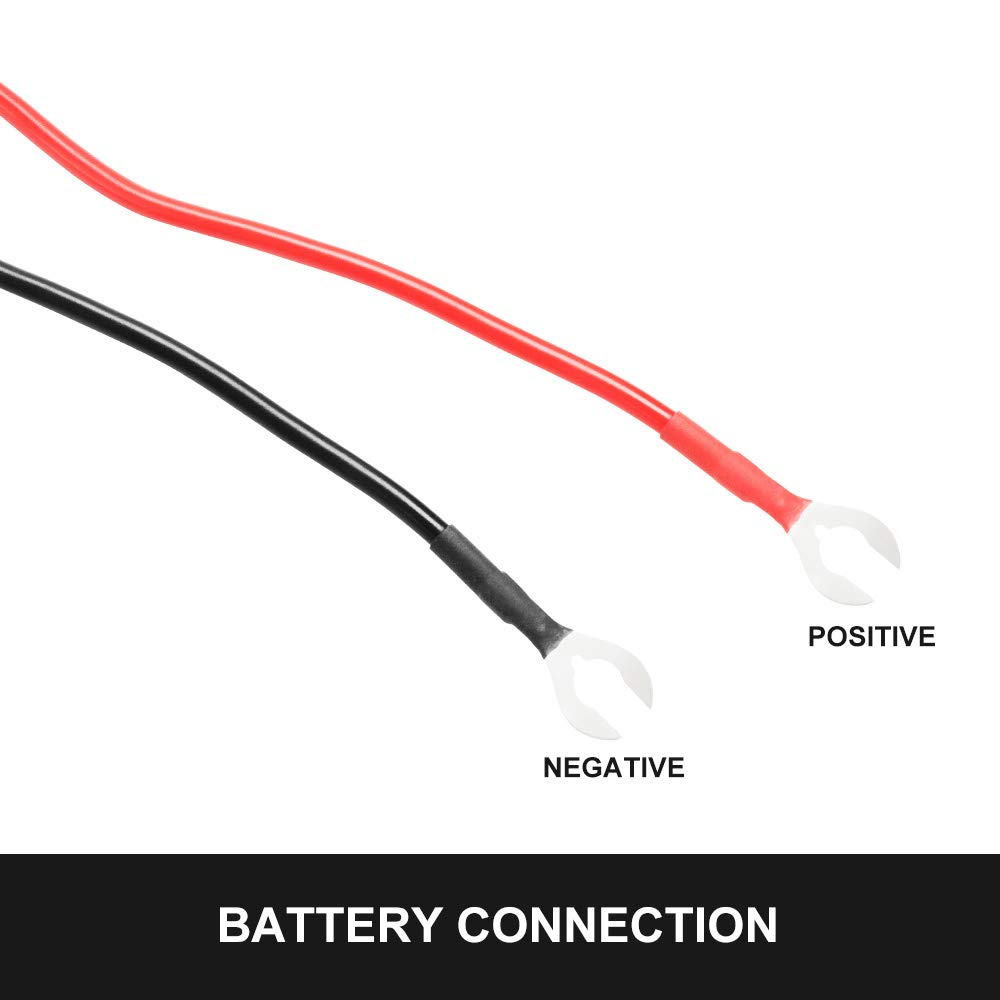 LIGHTFOX LED Wiring Loom Harness Kit W/Rocker Switch Driving Light Bar 12V 40A Relay 1 Year Warranty image number 4