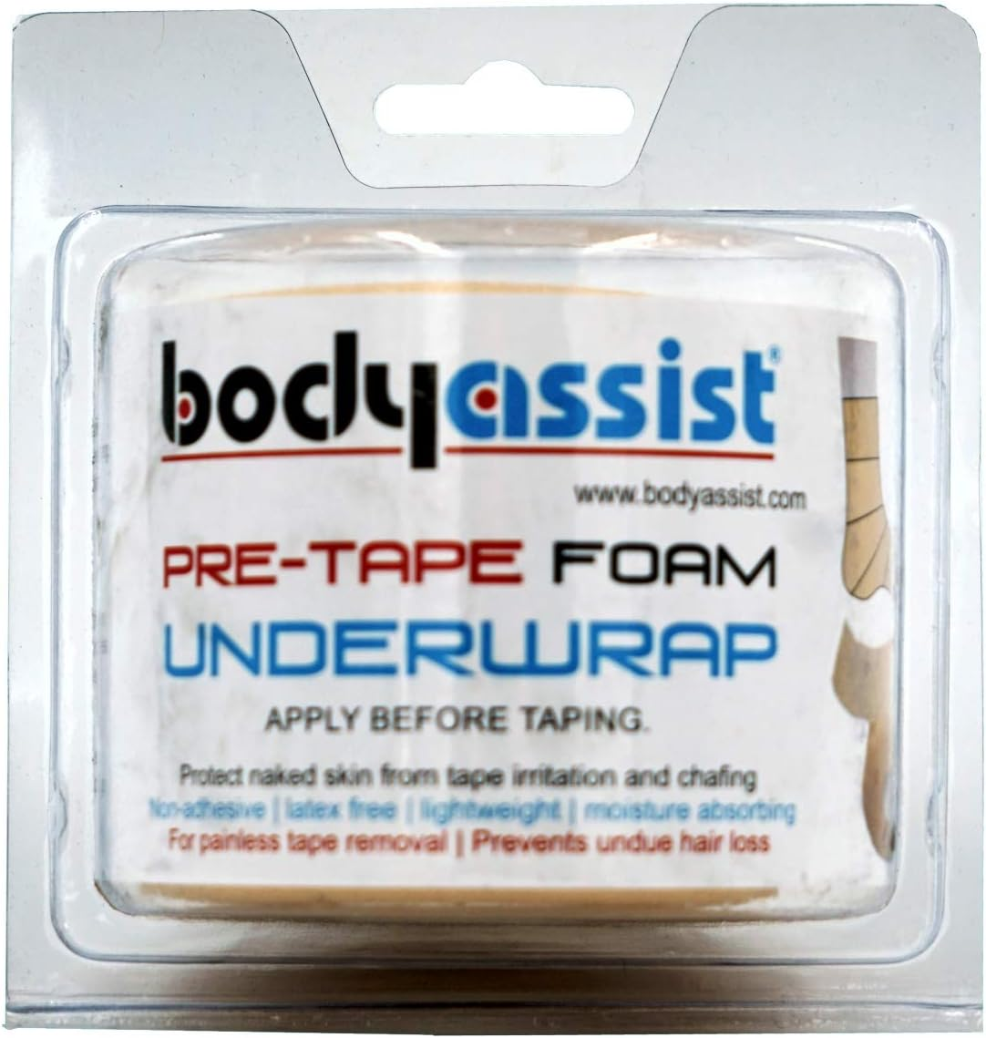 Pre-Tape Foam Underwrap, Flesh, 1 ROLL
