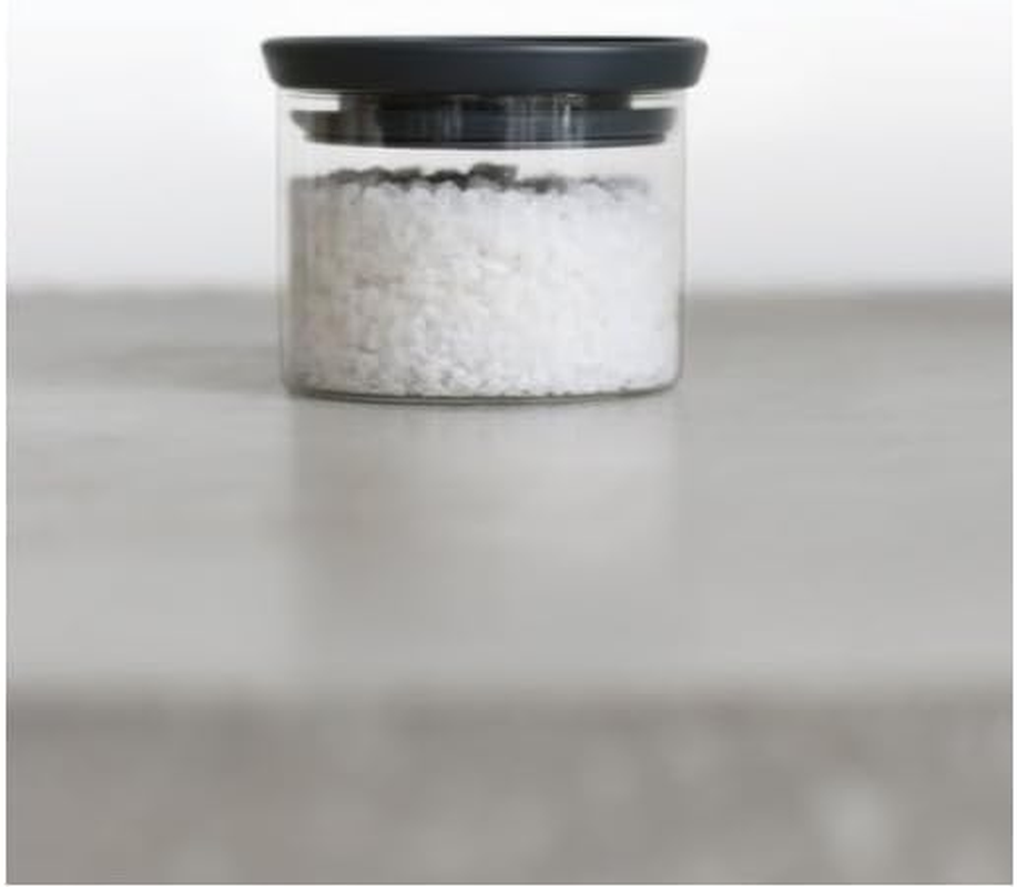 Brabantia 298301 Stackable Glass Jar, 0.3 L