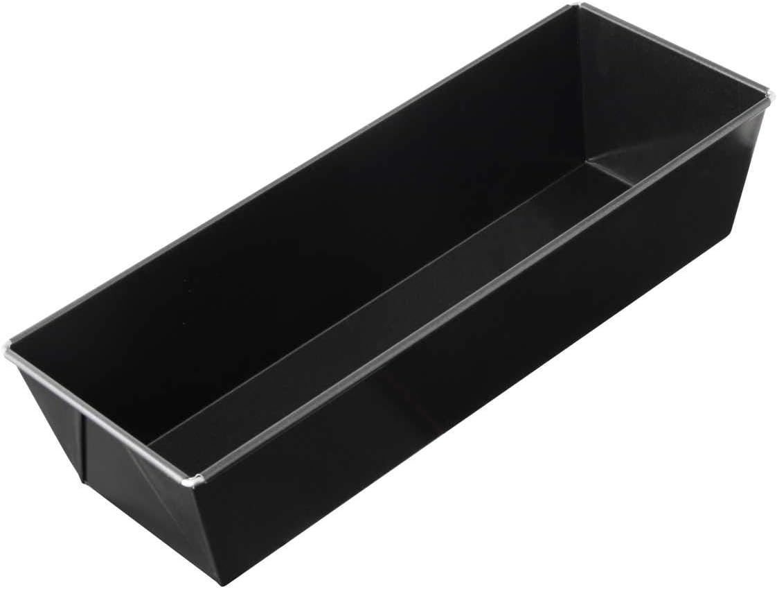 Dr. Oetker Loaf Tin 30 Cm, King Cake Tin with Non-Stick Coating, High-Quality Mould, Square Cake Tin Made of Refined Black Tin, Quantity: 1 Piece