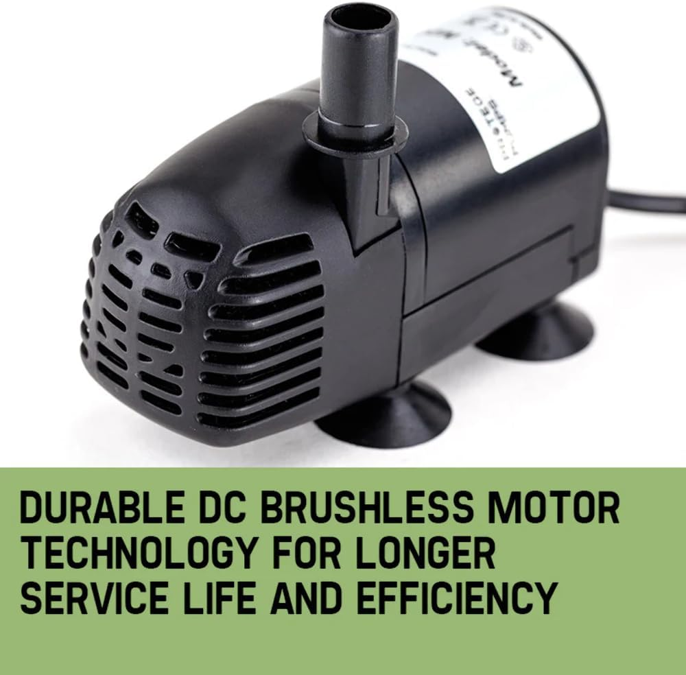 Protege 50W Solar Powered Fountain Water Pump with Solar Panel Kit image number 6