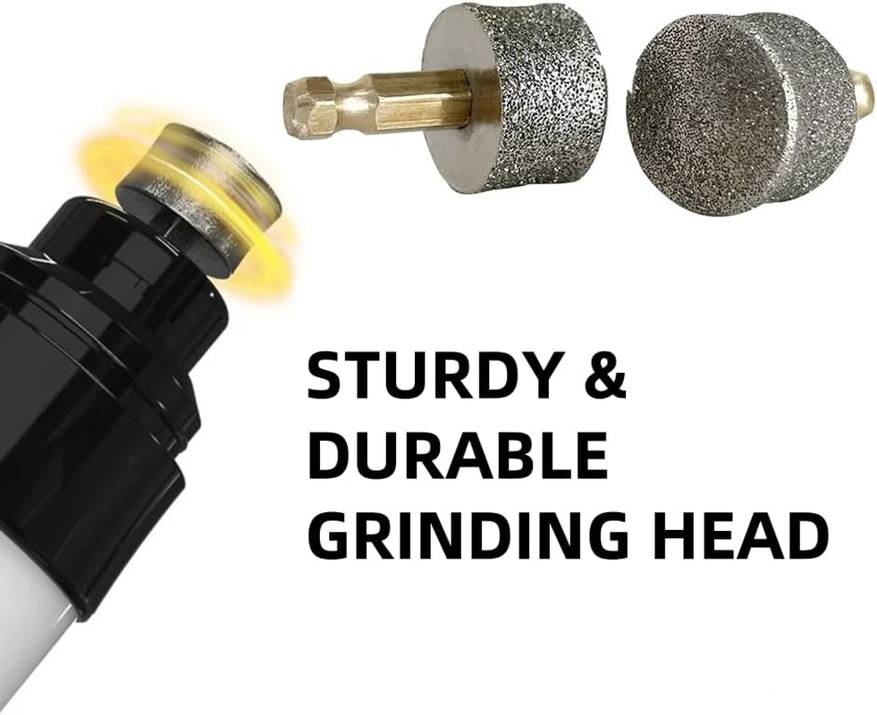 3PCS Nail Grinding Wheel Faster Cooling Pet Nail Grinder Head Sawtooth Bit, Painless Paws Grooming & Smoothing Tool with Steel Brush Compatible for Small Medium Large & Anxious Dogs