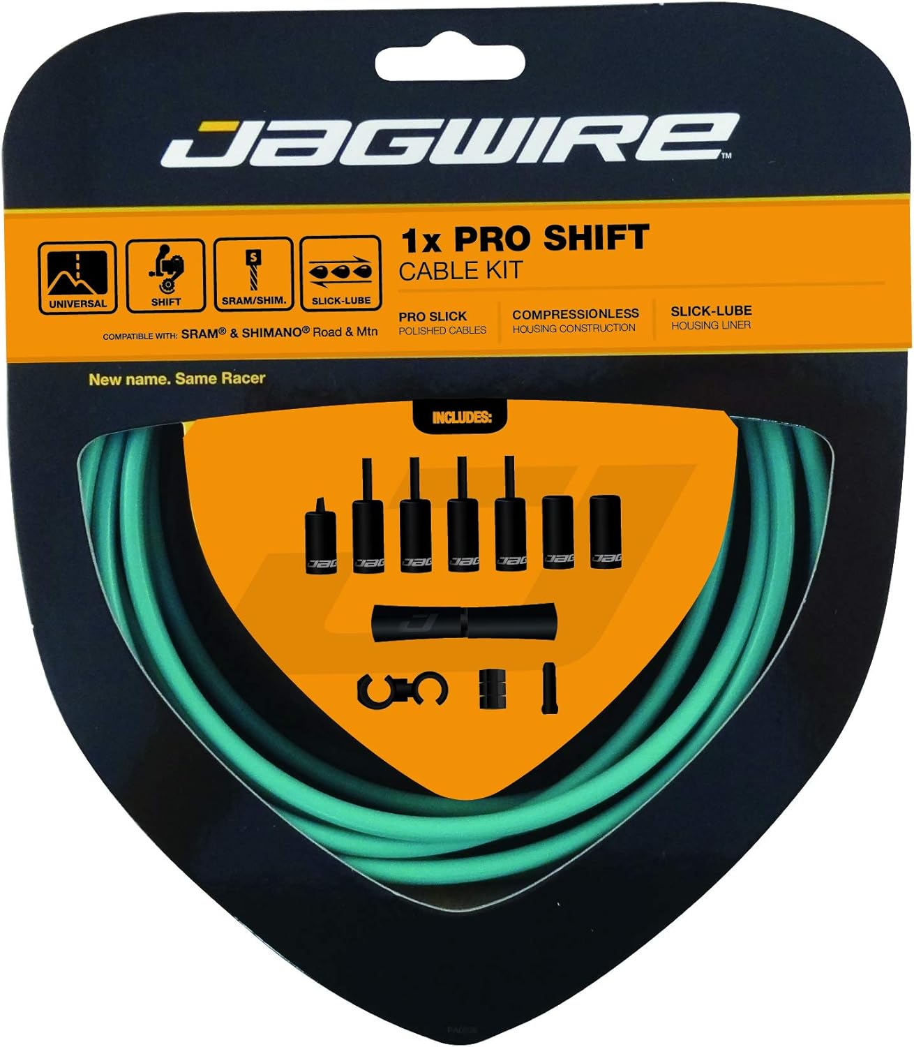 Jagwire 1X Pro Shift Kit Road/Mountain Sram/Shimano 4Mm (Black) - Ice Gray image number 6