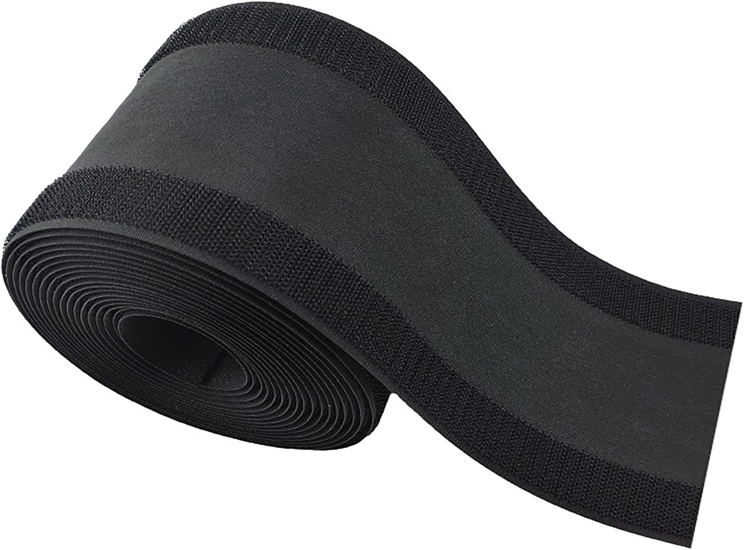 Tunghey Cable Grip Floor Cable Cover Cords Cable Protector Cable Management Only for Commercial Office Carpet Black (3M)