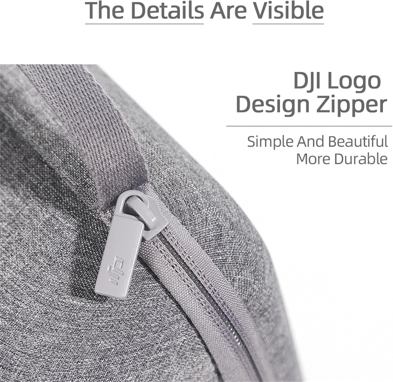 XBERSTAR Carrying Case for DJI Mini 3 Pro Case Storage Bag Portable Travel Bag for DJI Mini 3 Drone Accessories, Grey, Carrying Case image number 3