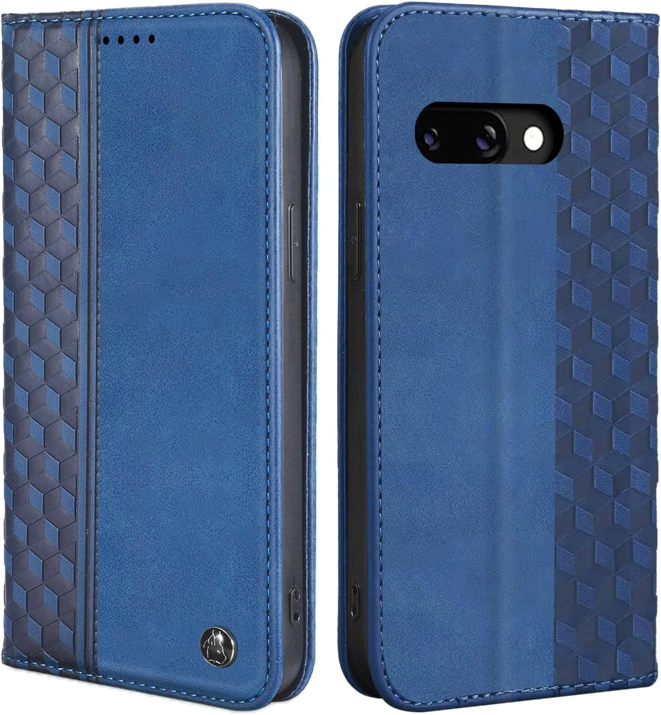 CXTCASE Case for Google Pixel 9A, Shockproof PU Leather Flip Folio Cover with Card Slots, Magnetic Wallet Case for Google Pixel 9A, Black