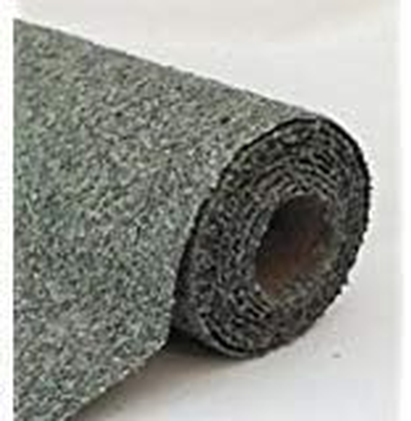 Ballast Underlay: 300Mmx1200Mm 12"X48" Granite Extra Fine Railway Scenery Roll.