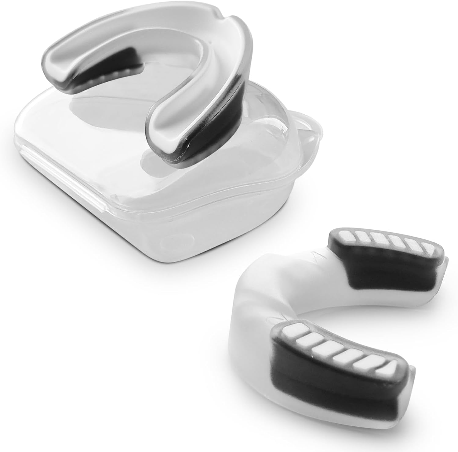 Hoplite Sports Custom Fit Mouth Guards &ndash; Tailored Comfort &ndash; Youth and Adult Sizes &ndash; Ideal for Soccer, Rugby, Boxing, Basketball, Mixed Martial Arts, Kick Boxing and More &ndash; Includes Storage Case image number 3