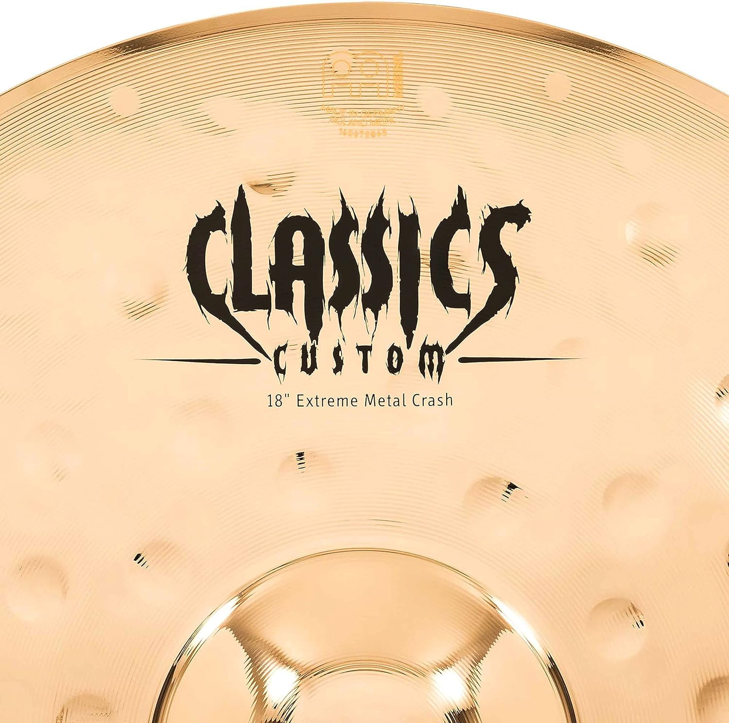 Meinl 18" Crash Cymbal - Classics Custom Extreme Metal - Made in Germany, (CC18EMC-B) image number 4