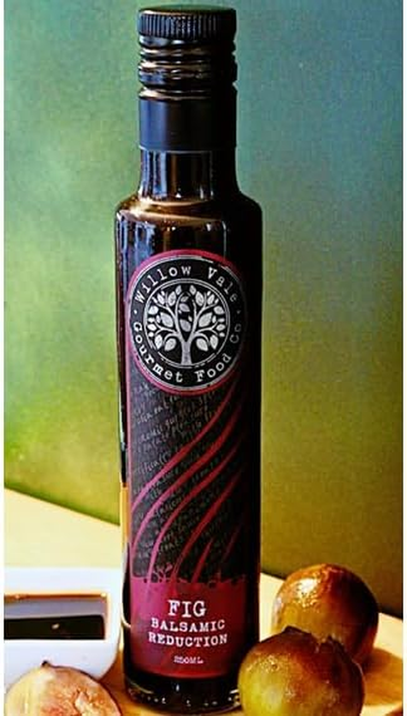 Willow Vale Gourmet Food Co. Premium Australian Fig Balsamic Vinegar Reduction 250Ml image number 2