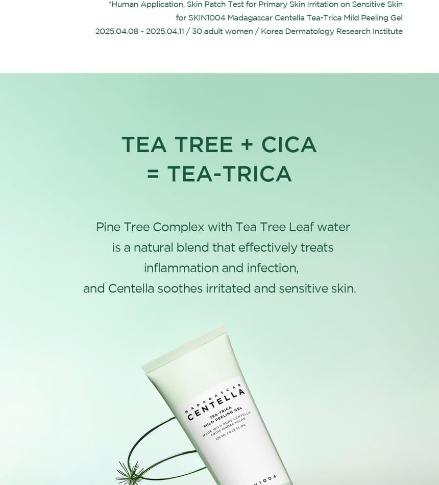 SKIN1004 Madagascar Centella Tea‐Trica Mild Peeling Gel 125Ml image number 2