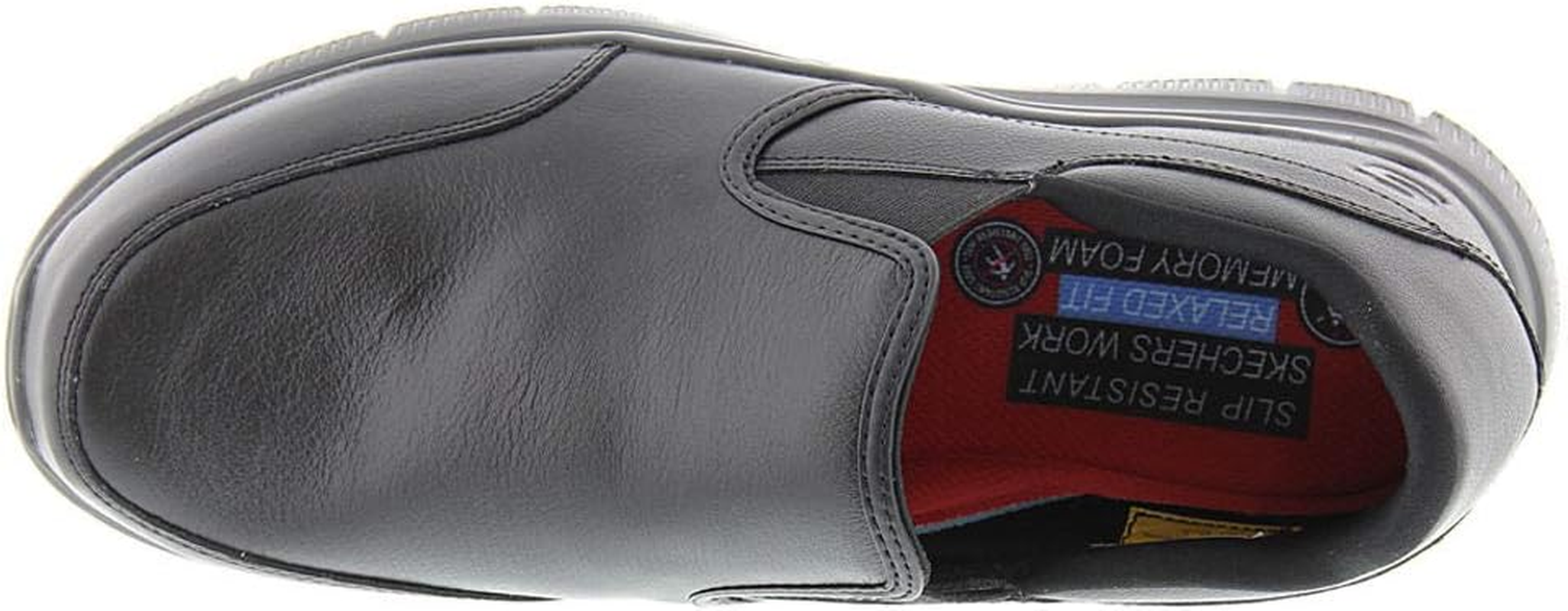 SKECHERS Men'S Flex Advantage - BRONWOOD, Slip Resistant, Leather Shoe image number 6