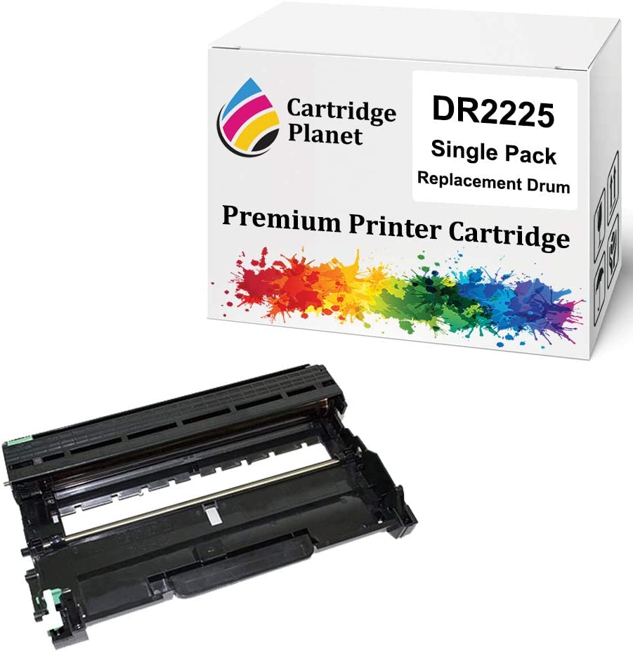 Cartridge Planet Compatible Drum for Brother DR-2225 DR2225 (12,000 Pages) for Brother DCP7055 DCP7060D DCP7065DN FAX2840 FAX2950 HL2130 HL2132 HL2135W HL2240D HL2242D HL2250DN HL2270DW MFC7240 MFC7..
