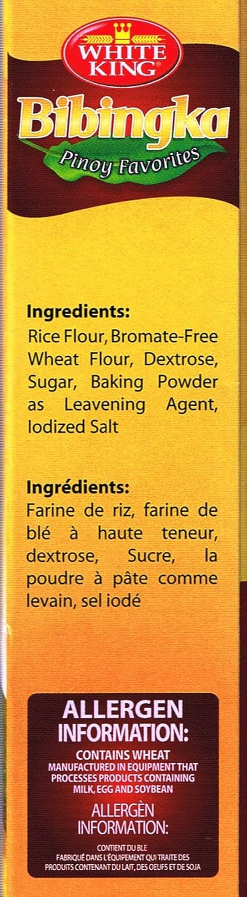 White King Bibingka Bake Mix 500G - 500 G (Pack Of 1) image number 3