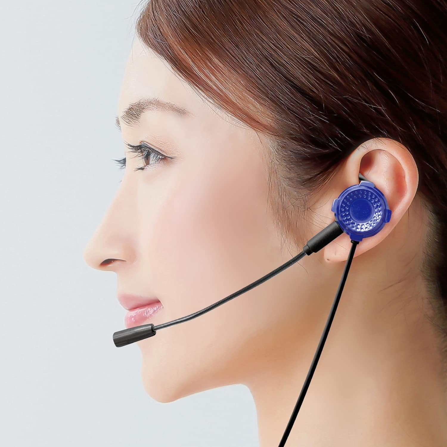 Gaming Earphones Compatible with Many Models Gamers Canal Earphones (Blue) - Switch - PS4 - PS5