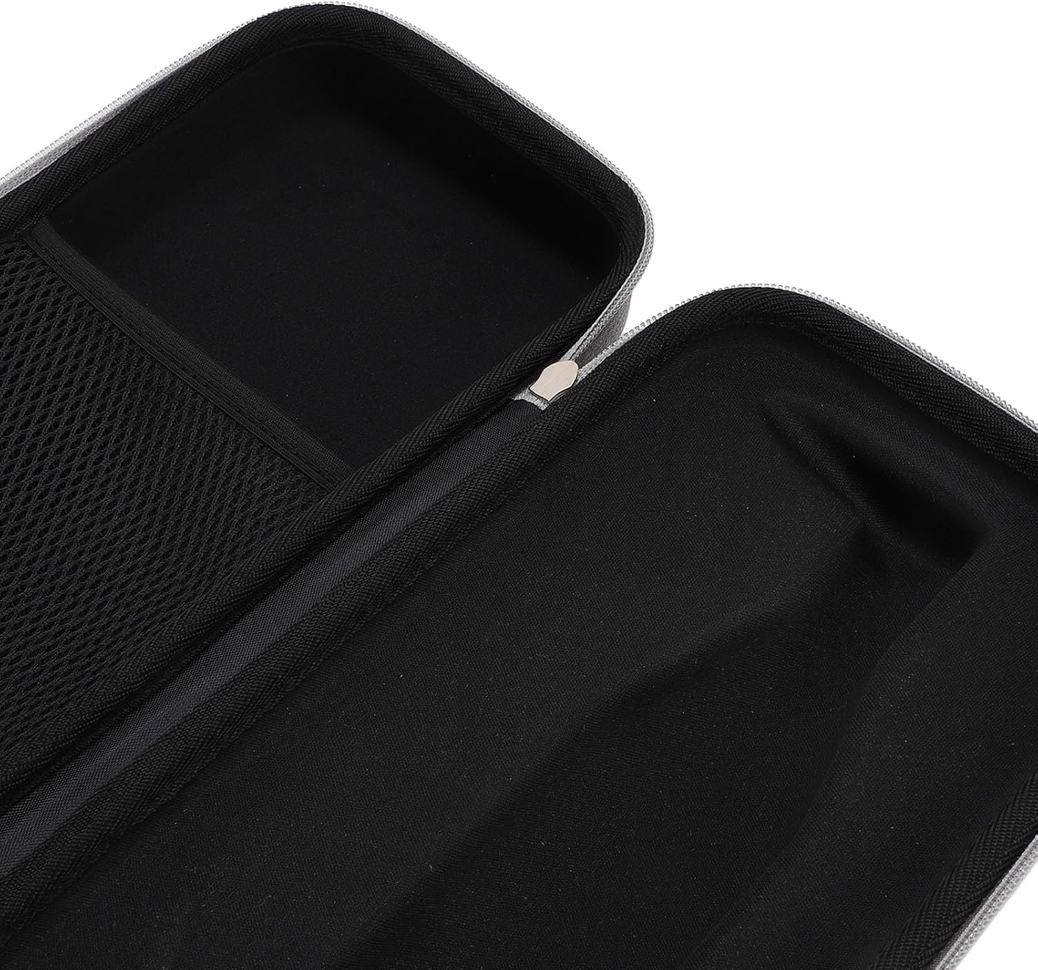 Jiawu Hard Shell Travel Case for Hair Stylers, Waterproof EVA Storage Bag with Shockproof Design, Portable Organizer for Dual Voltage Hair Tools, Fits for Airstrait HT01, Gray image number 4