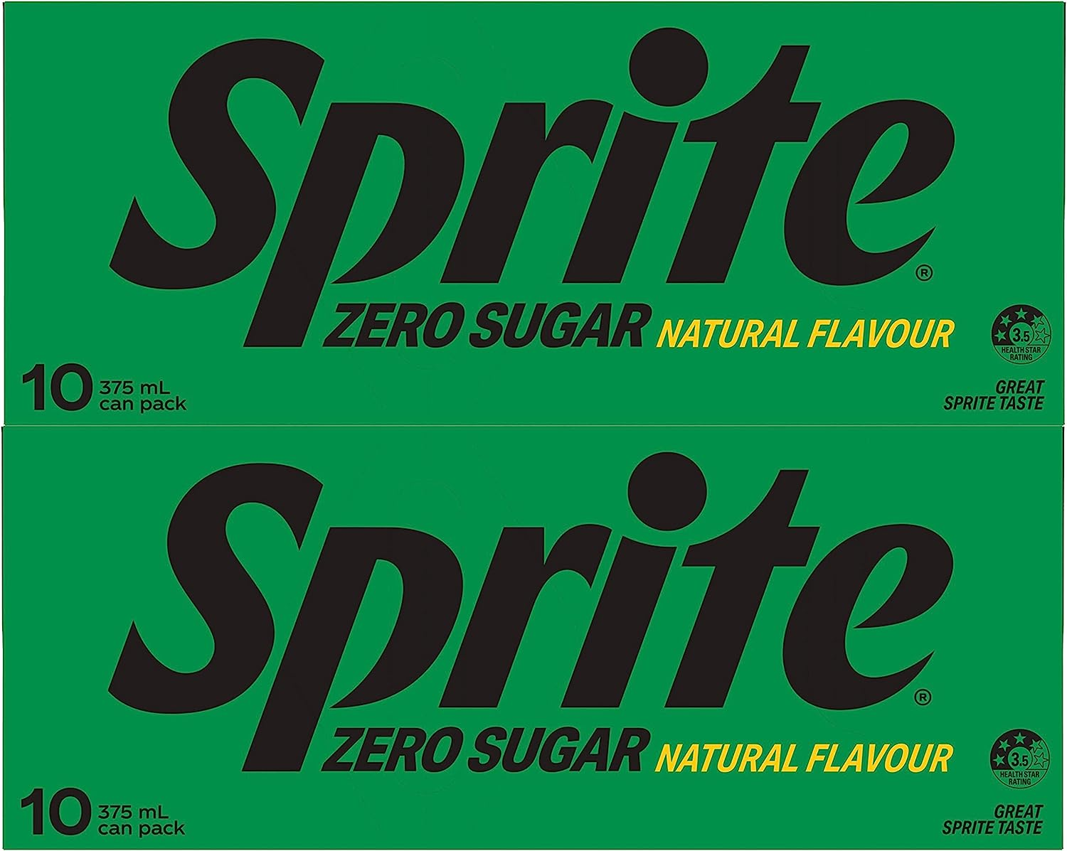 Sprite Zero Sugar Soft Drink Multipack Cans 20 X 375 Ml image number 6