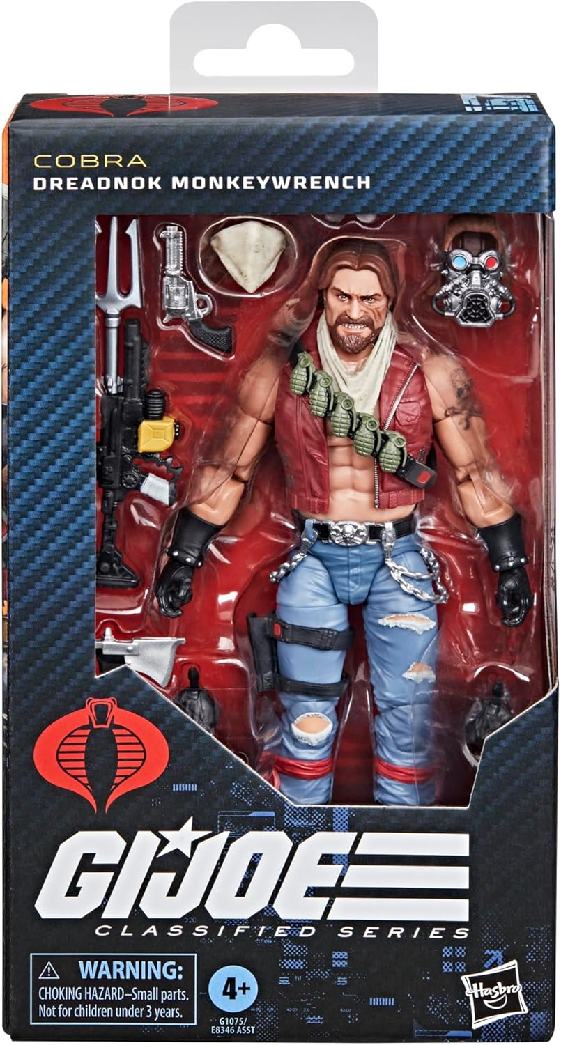 G.I. Joe Classified Series #167, Dreadnok Monkeywrench, Collectible 6 Inch Action Figure with 10 Accessories image number 5