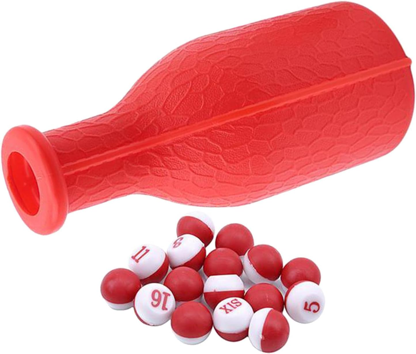 1 Set Billiard Game Kelly Billiards Accessory with 16 Numbered Tally Balls Dice Pool Shaker Bottle for Family Sports Toys Indoor Home image number 1