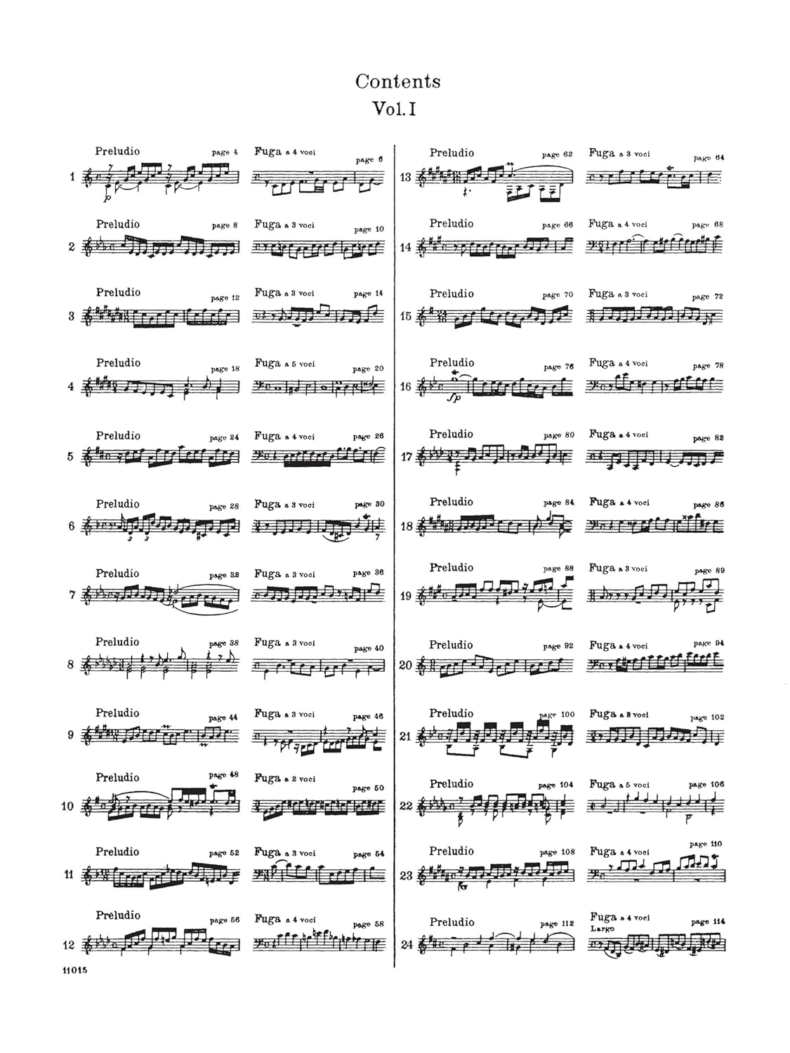 G. Schirmer, Inc. Bach Well Tempered Clavier Book 1: Schirmer Library of Classics Volume 13 Piano Solo image number 2