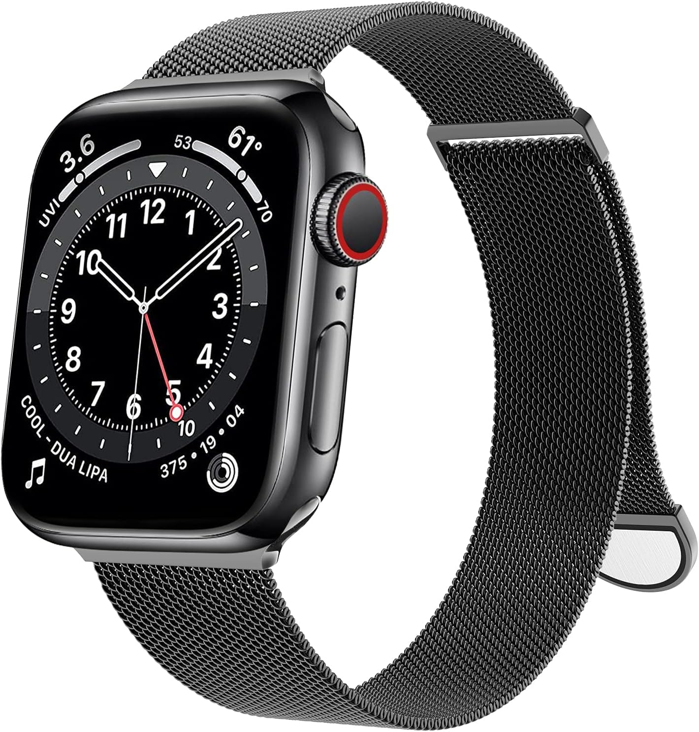 Compatible with Apple Watch Band 38Mm 40Mm 41Mm 42Mm 44Mm 45Mm 49Mm 46Mm for Women and Men Magnetic Metal Stainless Steel Strap for Iwatch Ultra 3/2/1 Series 11 10 9 8 7 6 5 4 3 2 1 SE Multi Color