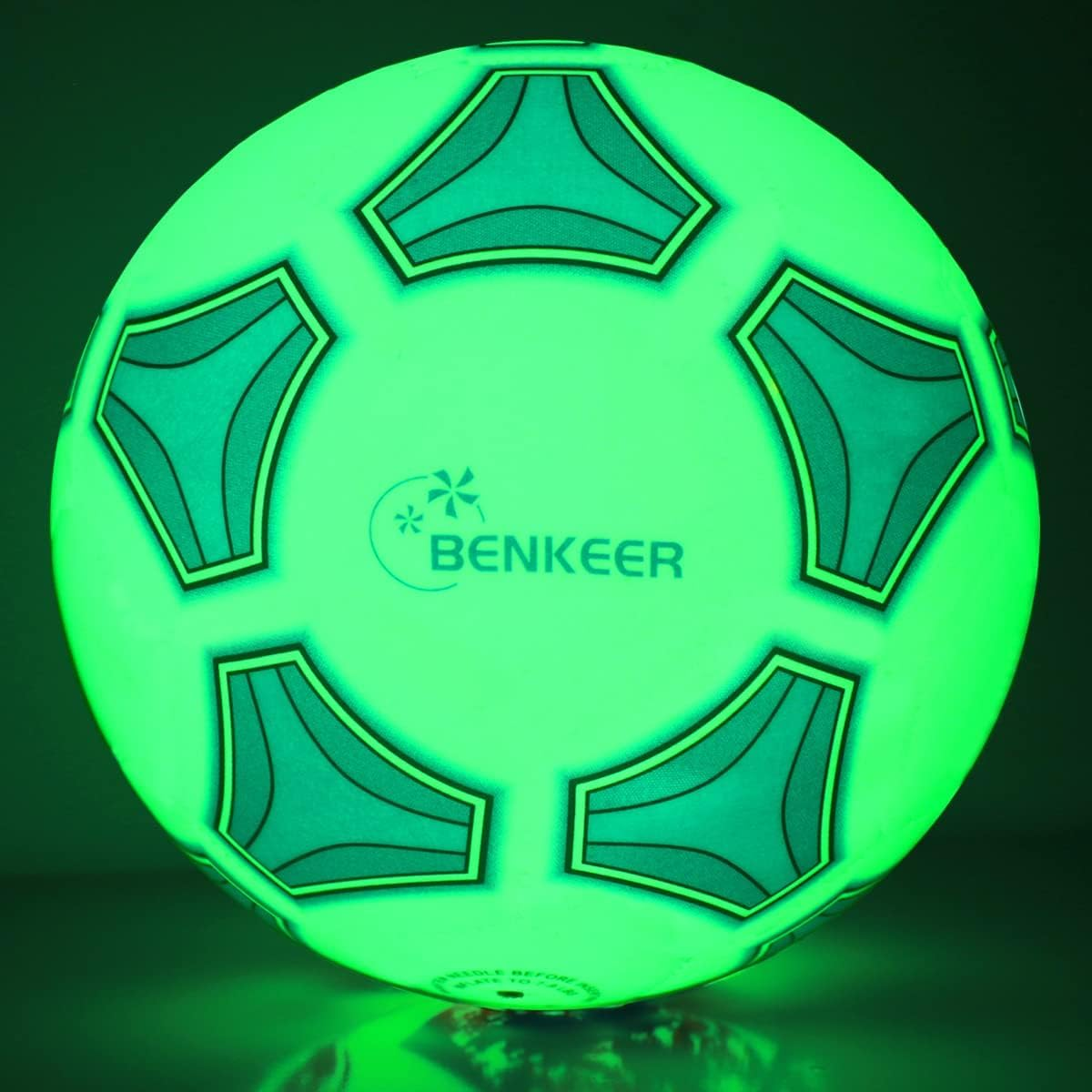 Glow in the Dark Soccer Balls -Size 4, Size 5 Soccer Gifts for Boys Youth and Adult - Traditional Soccer Balls image number 5