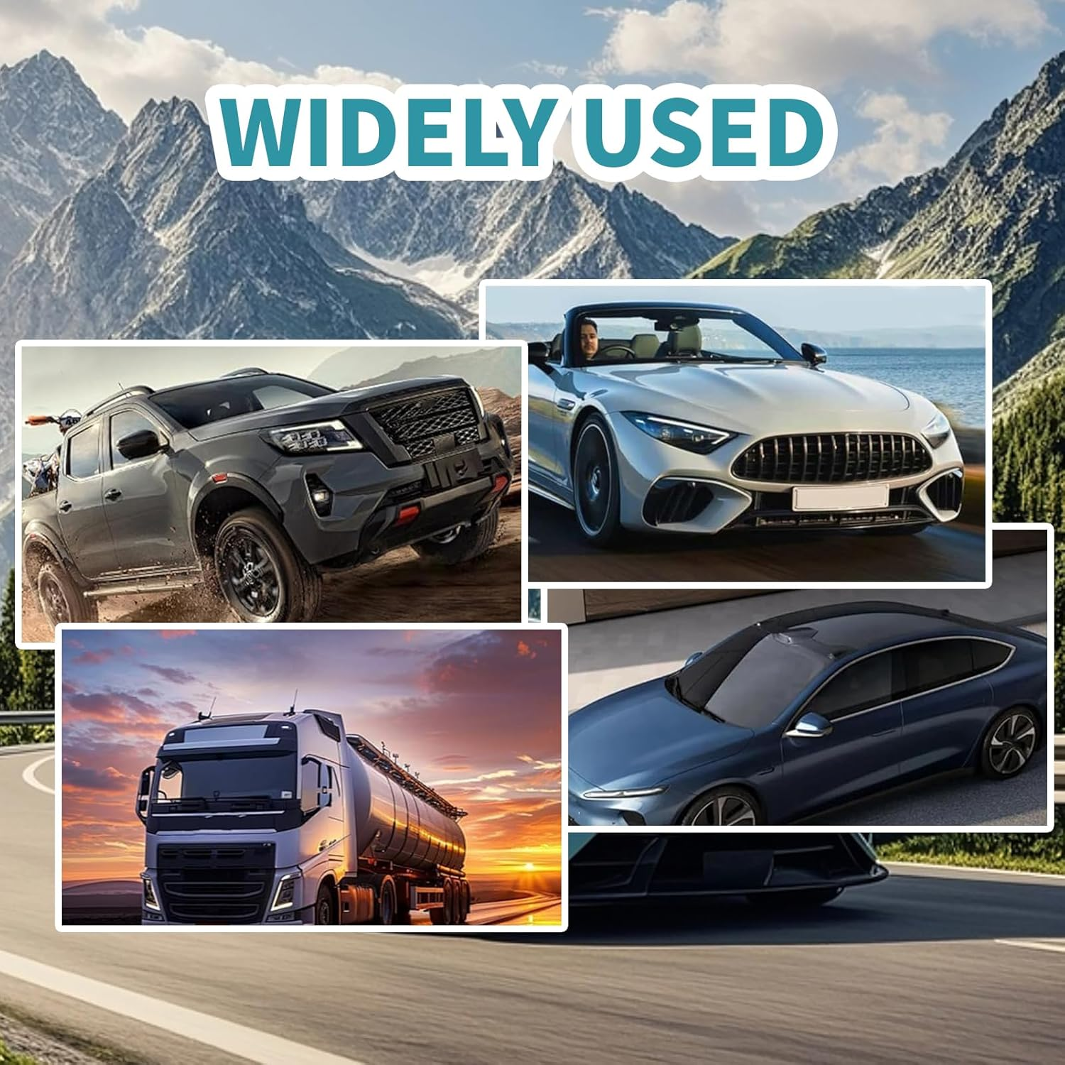 2PCS Heart Shaped Blind Spot Mirrors 360&deg; Adjustable Wide Angle Rear View Accessories for Cars and SUV Cute Car Accessories for Women Easy Stick on Installation image number 5