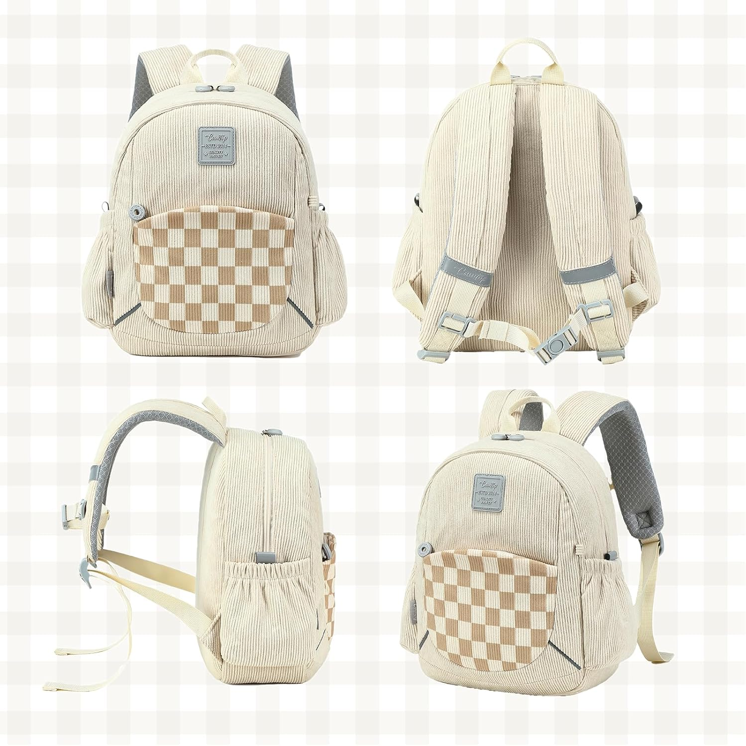 CAMTOP Toddler Backpack for Boys Girls 2-4, Kids Backpacks for Kindergarten Preschool, 12" H Small Bookbag for Daycare Travel image number 1