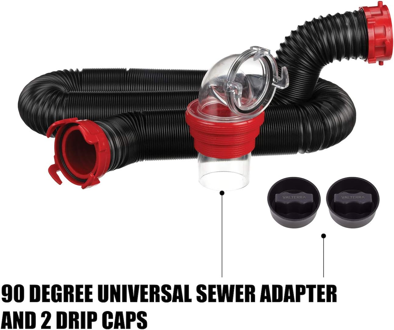Valterra D04-0250 Dominator 15' Sewer Hose Kit image number 2