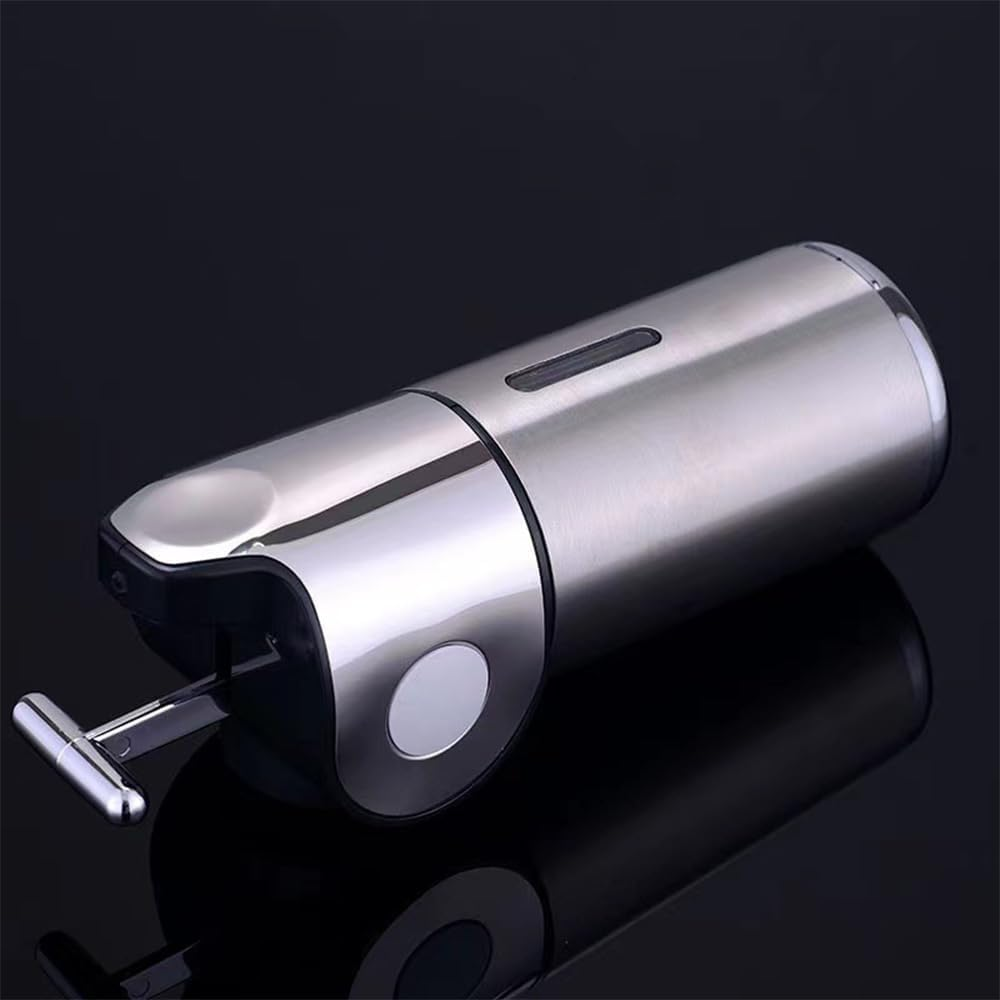 MTSDM Stainless Steel Wall Mounted Bathroom Shower Pump Dispenser, 1000Ml Bathroom Soap Dispenser for Shampoo Conditioner, 2 Chamber Wall-Mounted Shampoo Distributor, Shower Soap Press Pump for Hotel image number 6