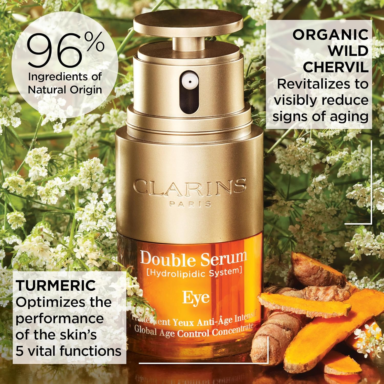 Clarins Double Serum Eye for Women 0.6 Oz Serum image number 1