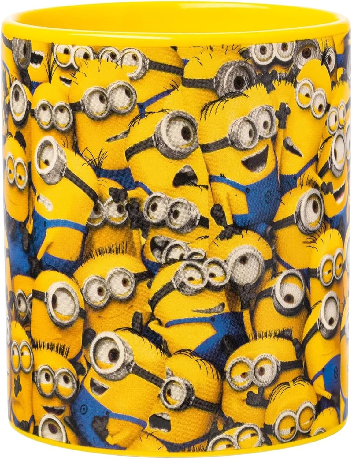 Silver Buffalo DM0132 Despicable Me Cluttered Minions Ceramic Mug, 14-Ounces,Yellow image number 2