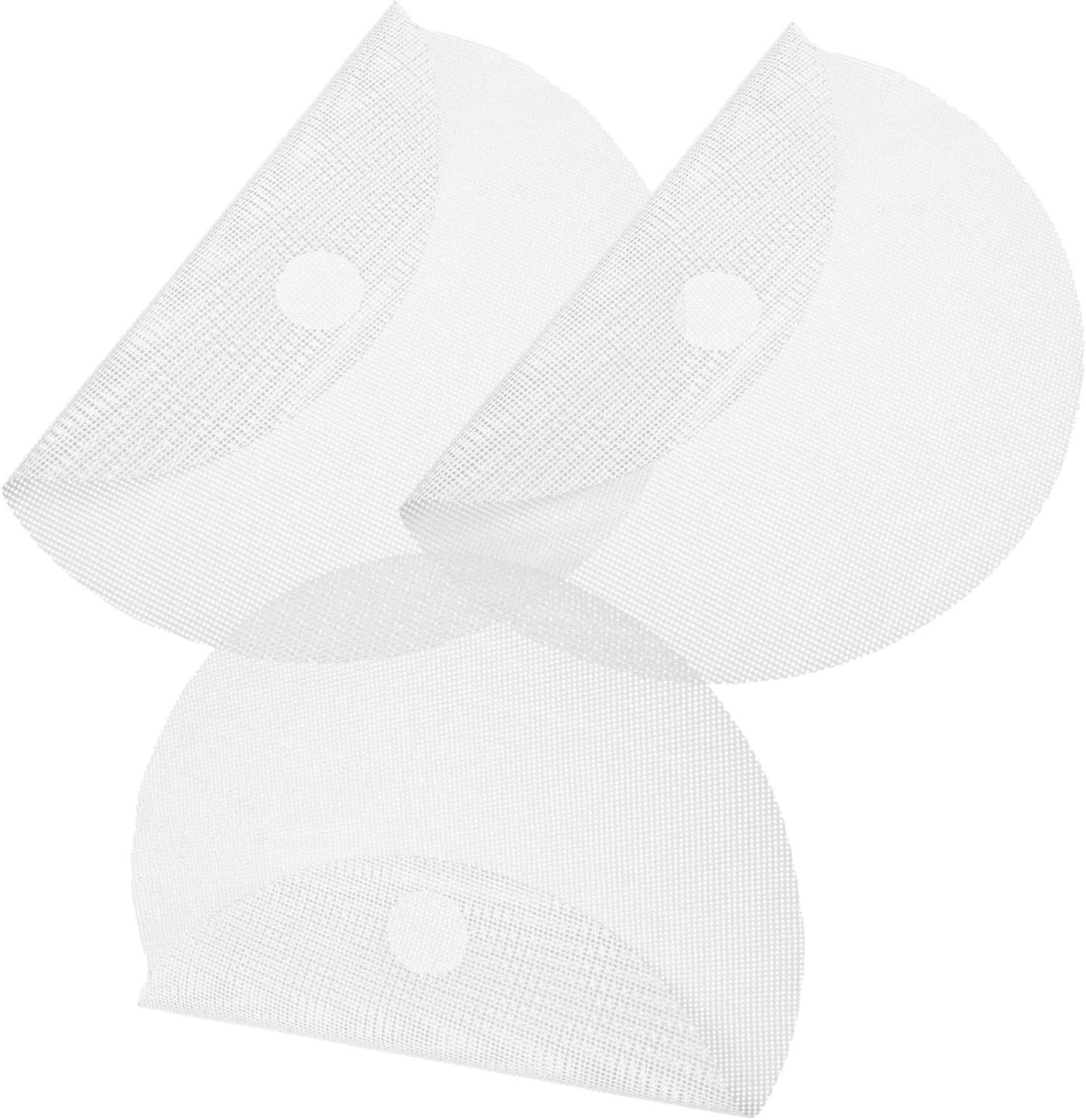 SHOWERORO 3Pcs Silicone Dehydrator Sheets for Fruit Meat Vegetables Non-Stick Reusable Mats round Drying Trays for Making and Food Preservation image number 5