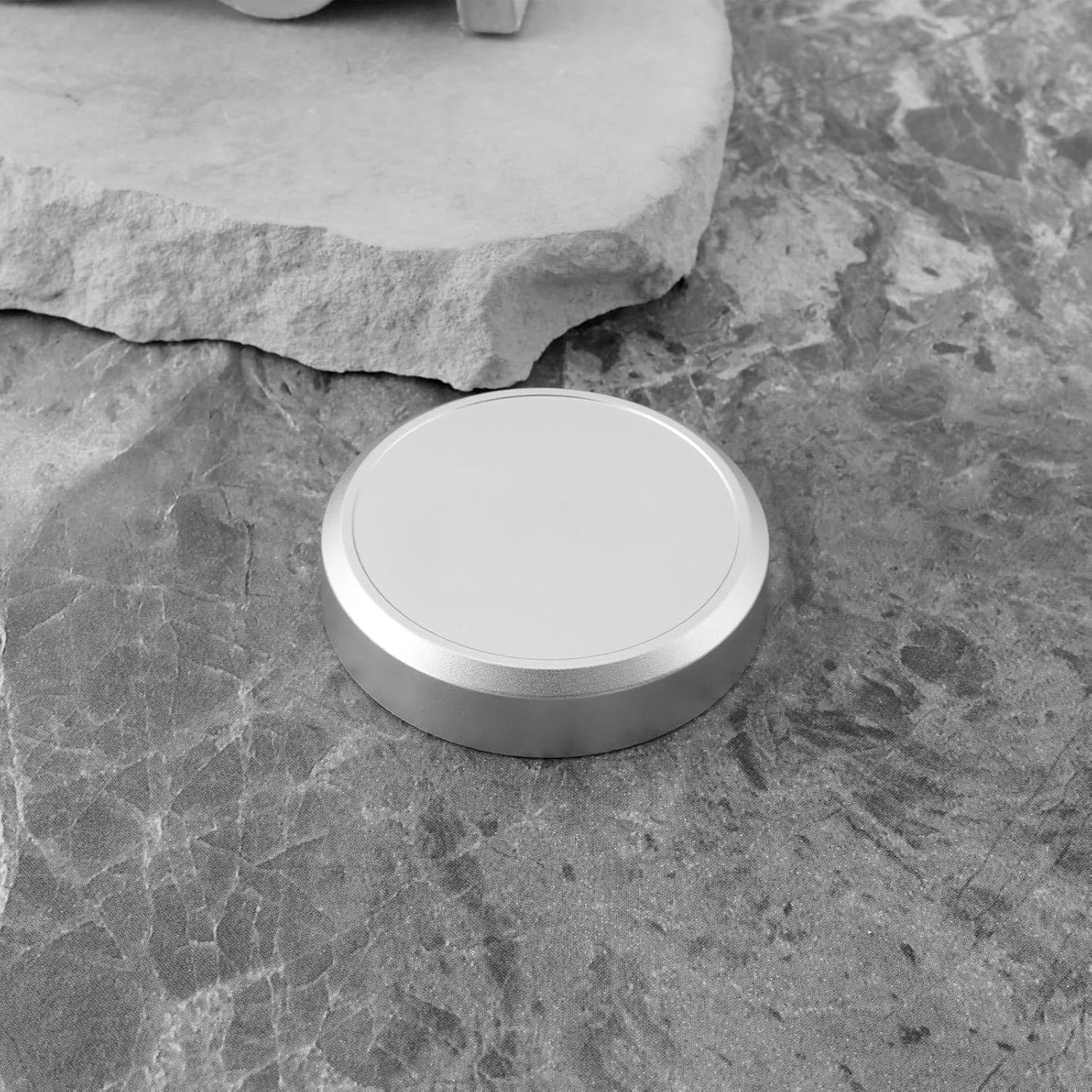 OTOTEC 1Pc Camera Metal Lens Cap Aluminum Alloy Snap on Lens Cover Compatible with Fujifilm X100VI X100V Compatible with Haoge LH-X54W Silver image number 1