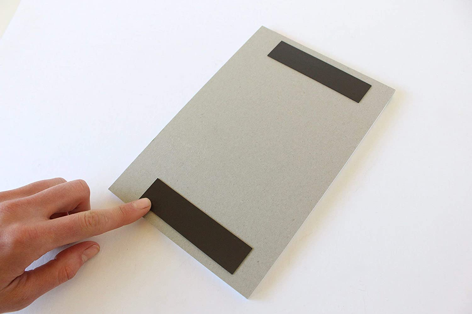 Bloom Daily Planners Weekly Meal Planning Pad - Magnetic Hanging Refrigerator Menu Planner with Tear-Off Sheets & Perforated Grocery Shopping Lists - 6X9 (Grey & Pink) - 6\" X 9\" Pocket Pad image number 5