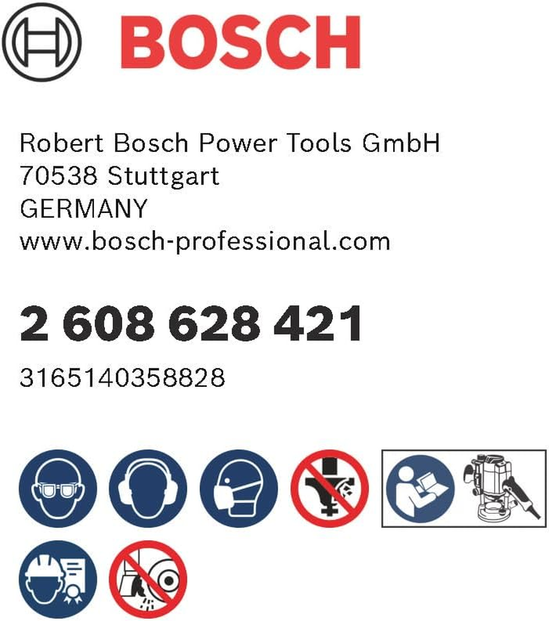 Bosch 1 X Pro Rounding Cutter (For Softwood, Hardwood, Diameter 25.4 Mm, Professional Accessories Hand Router, Edge Mill) image number 4