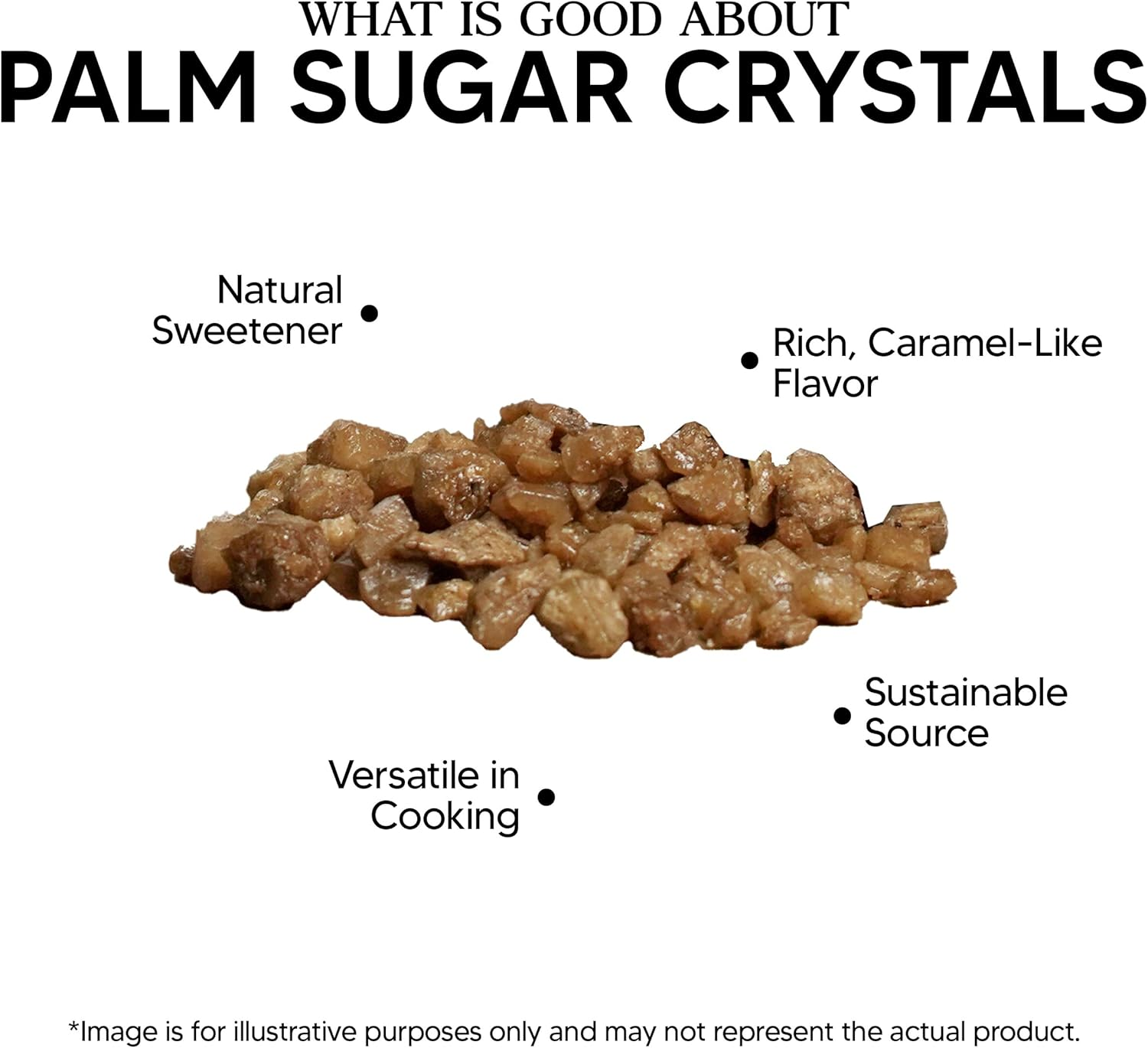 Mai Greens Palm Sugar Crystals | Sugar Subsititute | Low GI Sugar - 250G image number 5